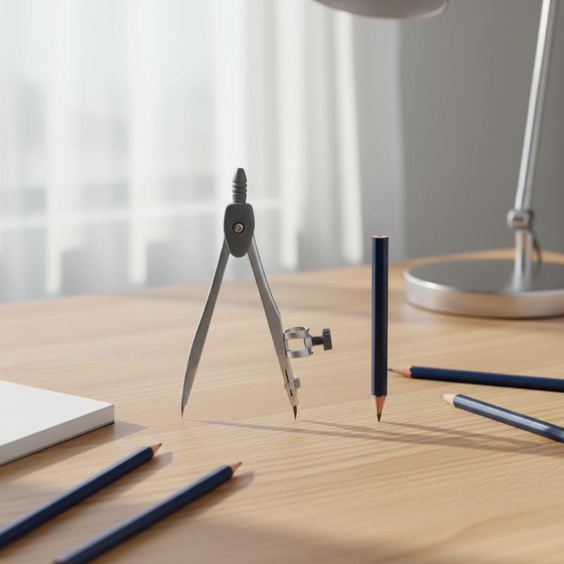 Ensemble de compas à mécanisme - Math Geometry Set With Compass avis et prix