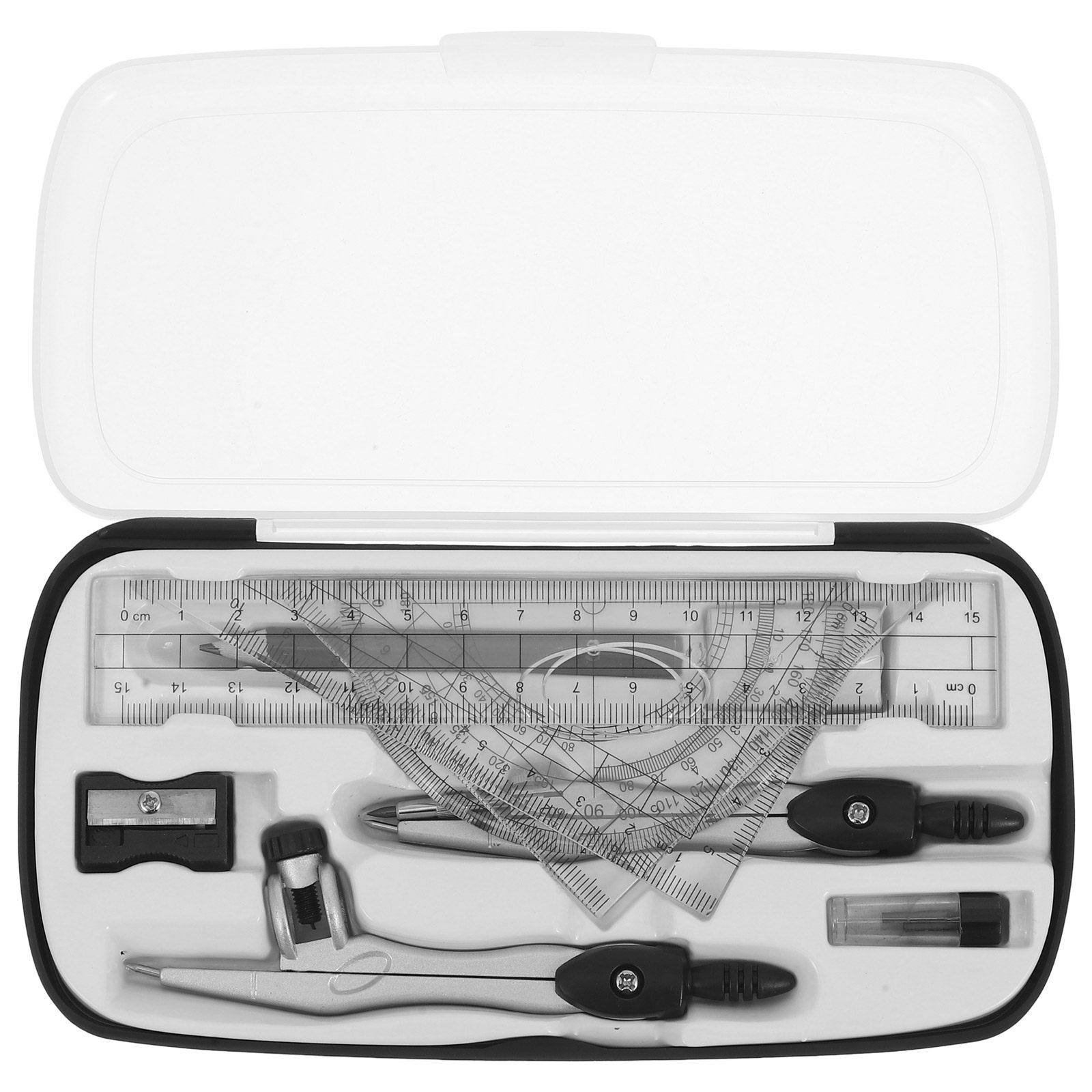 1 ensemble de matériel de dess - Math Geometry Set With Compass avis et prix