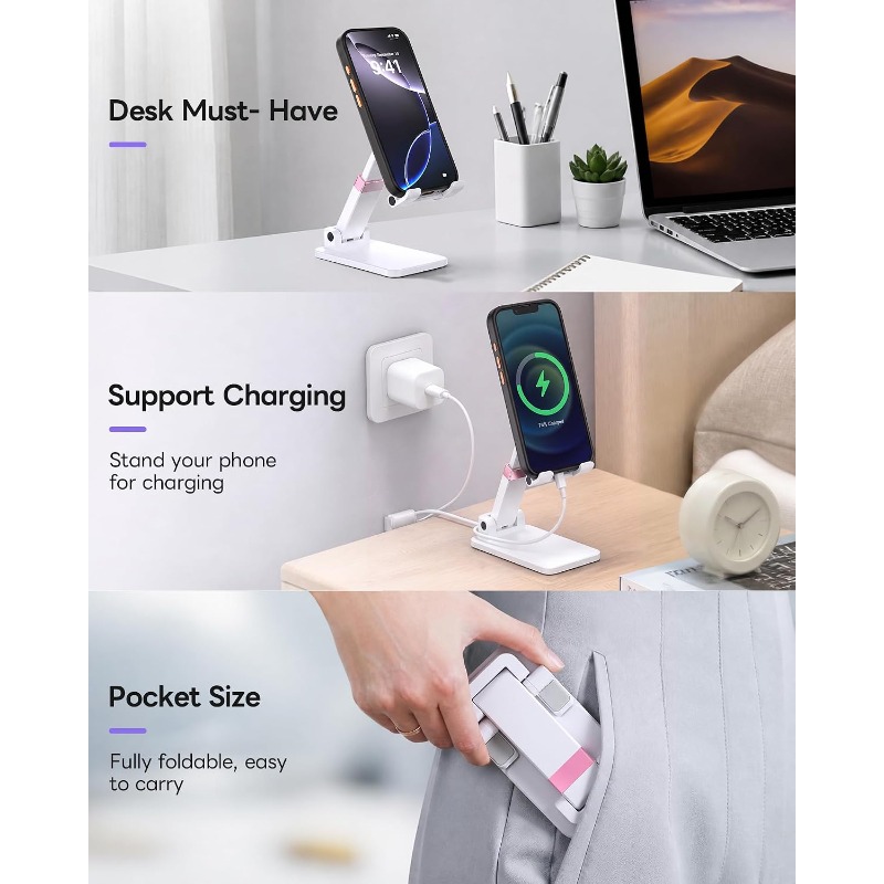 Support pour téléphone portabl - Desk Accessories avis et prix